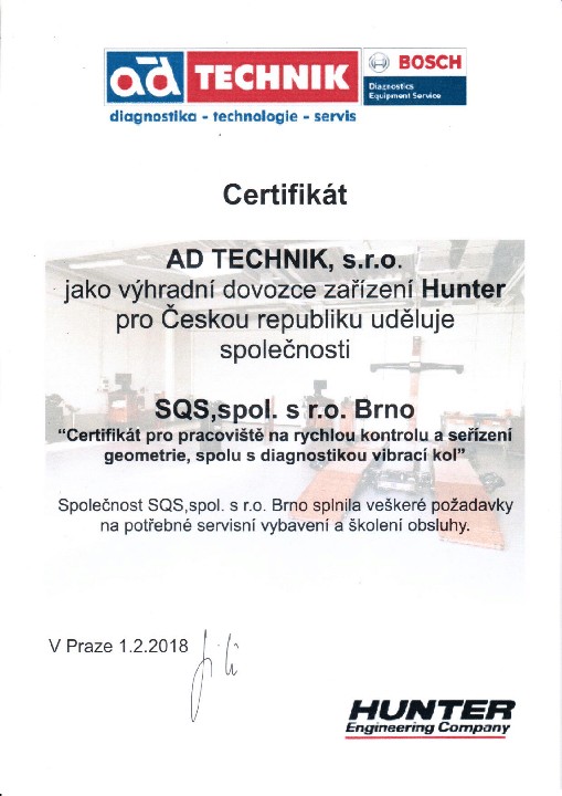 Certifikát