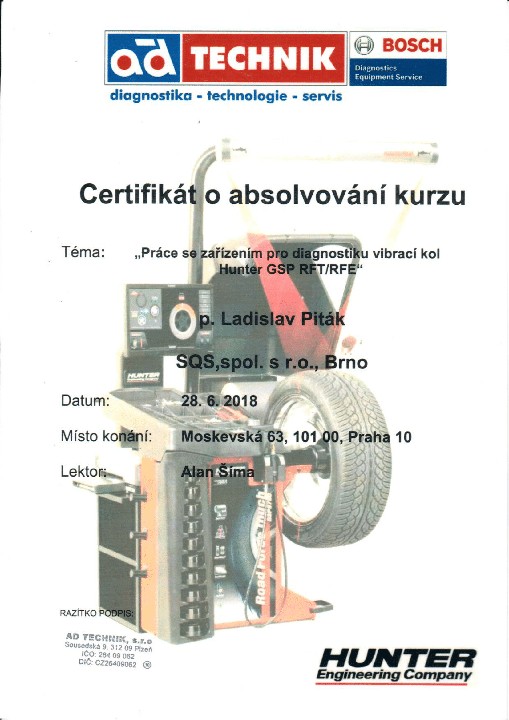 Certifikát